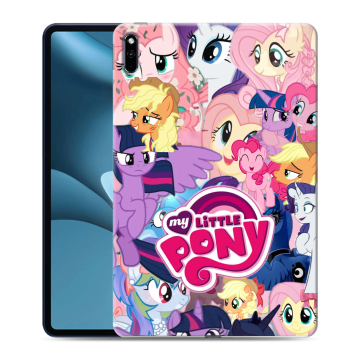 Силиконовый противоударный чехол на Huawei MatePad Pro 10.8 (2021) с принтом My little pony Дружба чудо