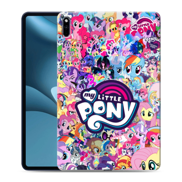 Силиконовый противоударный чехол на Huawei MatePad Pro 10.8 (2021) с принтом My little pony Дружба чудо