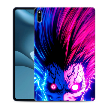 Силиконовый противоударный чехол на Huawei MatePad Pro 10.8 (2021) с принтом Death note Тетрадь смерти