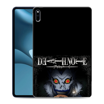 Силиконовый противоударный чехол на Huawei MatePad Pro 10.8 (2021) с принтом Death note Тетрадь смерти