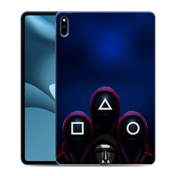 Силиконовый противоударный чехол на Huawei MatePad Pro 10.8 (2021) с принтом Игра Кальмара