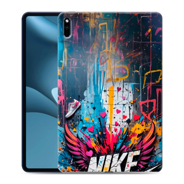 Силиконовый противоударный чехол на Huawei MatePad Pro 10.8 (2021) с принтом Nike Найк