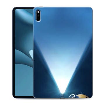Силиконовый противоударный чехол на Huawei MatePad Pro 10.8 (2021) с принтом Миньоны