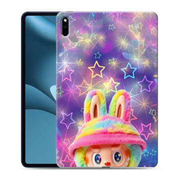 Силиконовый противоударный чехол на Huawei MatePad Pro 10.8 (2021) с принтом Labubu Лабубу
