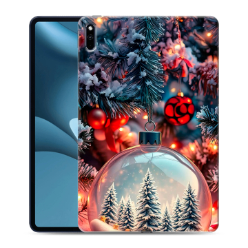 Силиконовый противоударный чехол на Huawei MatePad Pro 10.8 (2021) с принтом Новый год