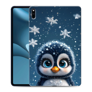 Силиконовый противоударный чехол на Huawei MatePad Pro 10.8 (2021) с принтом Новый год