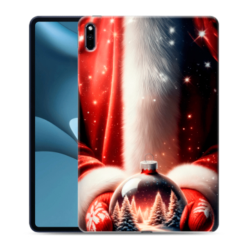 Силиконовый противоударный чехол на Huawei MatePad Pro 10.8 (2021) с принтом Новый год