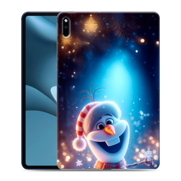 Силиконовый противоударный чехол на Huawei MatePad Pro 10.8 (2021) с принтом Новый год