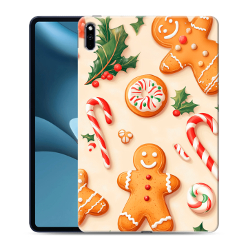 Силиконовый противоударный чехол на Huawei MatePad Pro 10.8 (2021) с принтом Новый год