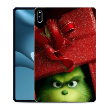 Силиконовый противоударный чехол на Huawei MatePad Pro 10.8 (2021) с принтом Новый год
