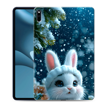 Силиконовый противоударный чехол на Huawei MatePad Pro 10.8 (2021) с принтом Новый год