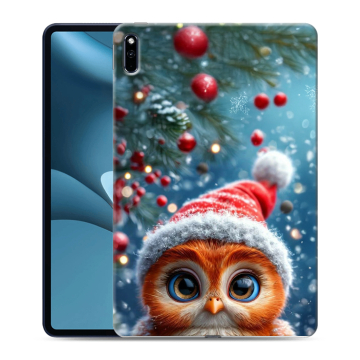 Силиконовый противоударный чехол на Huawei MatePad Pro 10.8 (2021) с принтом Новый год