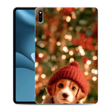 Силиконовый противоударный чехол на Huawei MatePad Pro 10.8 (2021) с принтом Новый год