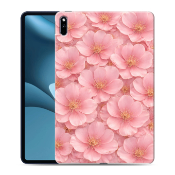 Силиконовый противоударный чехол на Huawei MatePad Pro 10.8 (2021) с принтом женский