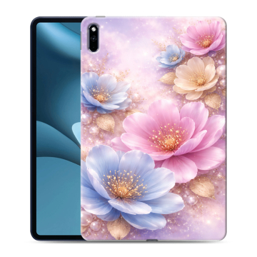 Силиконовый противоударный чехол на Huawei MatePad Pro 10.8 (2021) с принтом женский Силиконовый противоударный чехол на Huawei MatePad Pro 10.8 (2021) с принтом женский