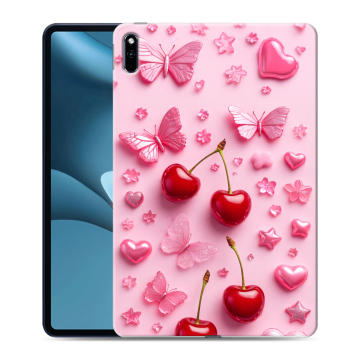 Силиконовый противоударный чехол на Huawei MatePad Pro 10.8 (2021) с принтом для девочек