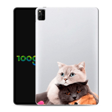Силиконовый чехол на планшета Huawei MatePad Pro 12.6 (2021) с принтом Кошки Силиконовый чехол на планшета Huawei MatePad Pro 12.6 (2021) с принтом Кошки