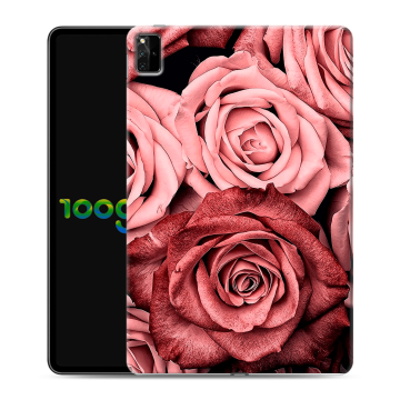 Силиконовый чехол на планшета Huawei MatePad Pro 12.6 (2021) с принтом Цветы розы Силиконовый чехол на планшета Huawei MatePad Pro 12.6 (2021) с принтом Цветы розы