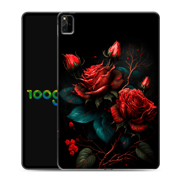 Силиконовый чехол на Huawei MatePad Pro 12.6 (2021) с принтом Розы красные