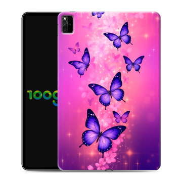 Силиконовый чехол на Huawei MatePad Pro 12.6 (2021) с принтом Бабочки Силиконовый чехол на Huawei MatePad Pro 12.6 (2021) с принтом Бабочки
