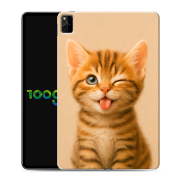 Силиконовый чехол на Huawei MatePad Pro 12.6 (2021) с принтом котенок Силиконовый чехол на Huawei MatePad Pro 12.6 (2021) с принтом котенок