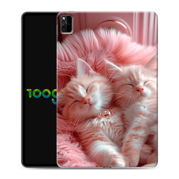 Силиконовый чехол на Huawei MatePad Pro 12.6 (2021) с принтом котята котики