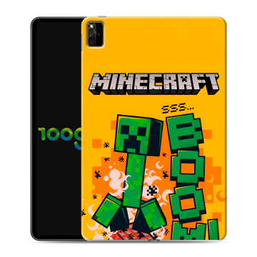 Силиконовый чехол на Huawei MatePad Pro 12.6 (2021) с принтом Майнкрафт Minecraft Силиконовый чехол на Huawei MatePad Pro 12.6 (2021) с принтом Майнкрафт Minecraft