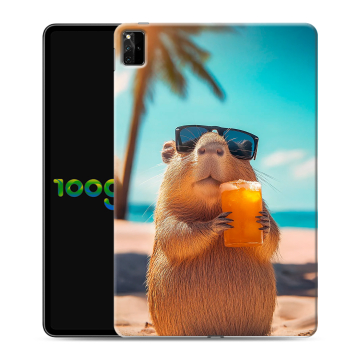Силиконовый чехол на Huawei MatePad Pro 12.6 (2021) с принтом Капибара
