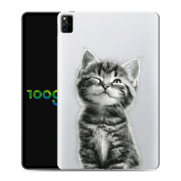 Силиконовый чехол на Huawei MatePad Pro 12.6 (2021) с принтом Котенок Силиконовый чехол на Huawei MatePad Pro 12.6 (2021) с принтом Котенок