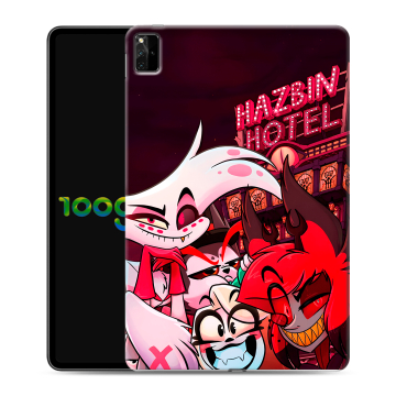 Силиконовый чехол на Huawei MatePad Pro 12.6 (2021) с принтом Hazbin Hotel Отель Хазбин Силиконовый чехол на Huawei MatePad Pro 12.6 (2021) с принтом Hazbin Hotel Отель Хазбин