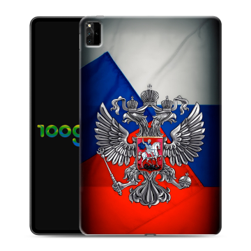 Силиконовый чехол на Huawei MatePad Pro 12.6 (2021) с принтом Флаг России
