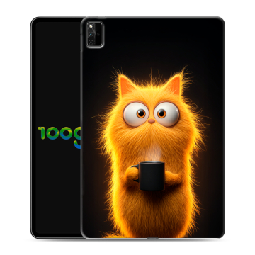 Силиконовый чехол на Huawei MatePad Pro 12.6 (2021) с принтом Смешной кот Силиконовый чехол на Huawei MatePad Pro 12.6 (2021) с принтом Смешной кот