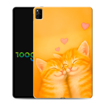 Силиконовый чехол на Huawei MatePad Pro 12.6 (2021) с принтом Милые котята Силиконовый чехол на Huawei MatePad Pro 12.6 (2021) с принтом Милые котята