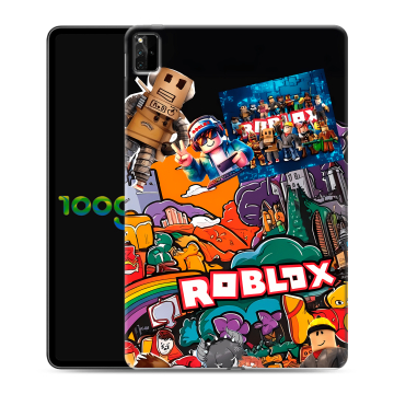 Силиконовый чехол на Huawei MatePad Pro 12.6 (2021) с принтом Roblox Роблокс