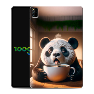 Силиконовый чехол на Huawei MatePad Pro 12.6 (2021) с принтом смешная панда Силиконовый чехол на Huawei MatePad Pro 12.6 (2021) с принтом смешная панда