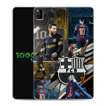 Силиконовый чехол на Huawei MatePad Pro 12.6 (2021) с принтом Messi Barcelona