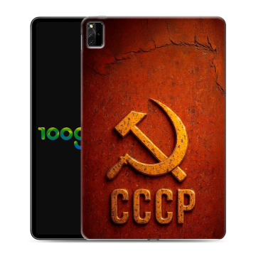 Силиконовый чехол на Huawei MatePad Pro 12.6 (2021) с принтом Флаг Герб СССР Силиконовый чехол на Huawei MatePad Pro 12.6 (2021) с принтом Флаг Герб СССР
