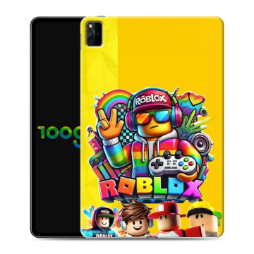 Силиконовый чехол на Huawei MatePad Pro 12.6 (2021) с принтом Roblox Роблокс