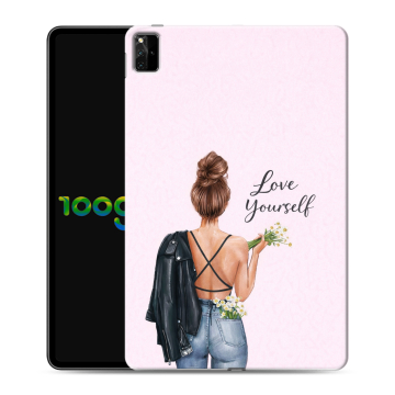 Силиконовый чехол на Huawei MatePad Pro 12.6 (2021) с принтом женский Силиконовый чехол на Huawei MatePad Pro 12.6 (2021) с принтом женский
