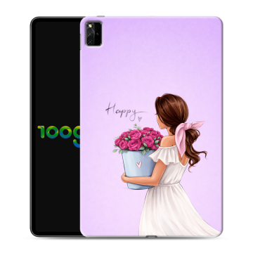 Силиконовый чехол на Huawei MatePad Pro 12.6 (2021) с принтом женский Силиконовый чехол на Huawei MatePad Pro 12.6 (2021) с принтом женский