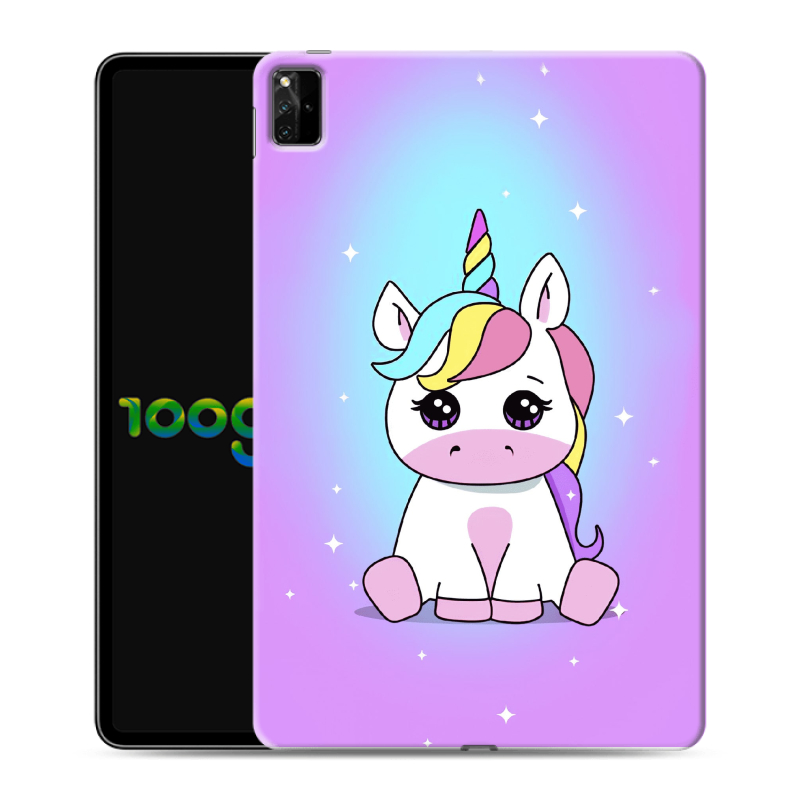 Силиконовый чехол на Huawei MatePad Pro 12.6 (2021) с принтом Единорог Силиконовый чехол на Huawei MatePad Pro 12.6 (2021) с принтом Единорог