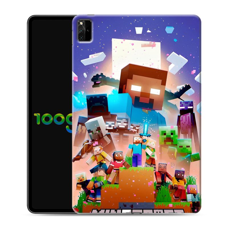 Силиконовый чехол на Huawei MatePad Pro 12.6 (2021) с принтом Майнкрафт Minecraft Силиконовый чехол на Huawei MatePad Pro 12.6 (2021) с принтом Майнкрафт Minecraft