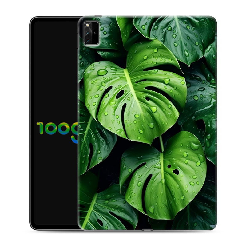 Силиконовый противоударный чехол на Huawei MatePad Pro 12.6 (2021) с принтом Листья Силиконовый противоударный чехол на Huawei MatePad Pro 12.6 (2021) с принтом Листья