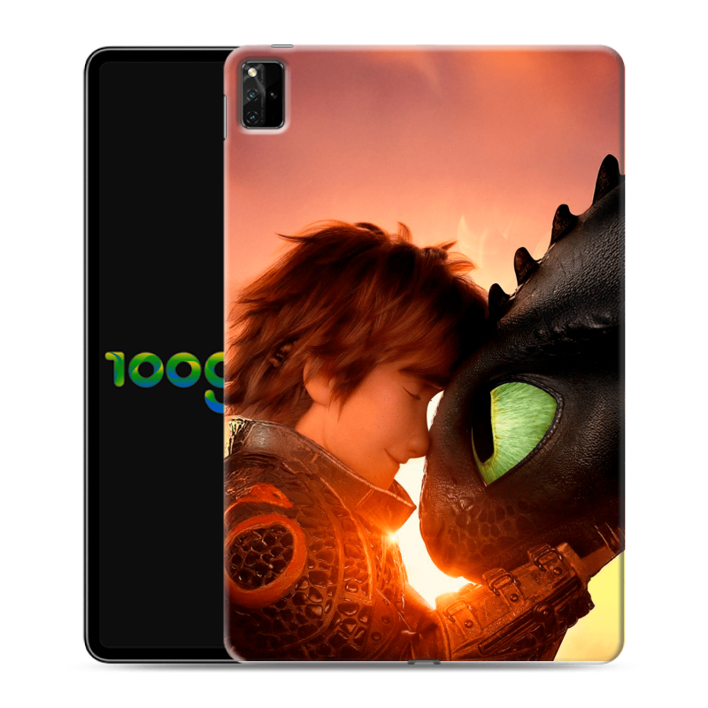 Силиконовый чехол на Huawei MatePad Pro 12.6 (2021) с принтом Как приручить дракона Силиконовый чехол на Huawei MatePad Pro 12.6 (2021) с принтом Как приручить дракона