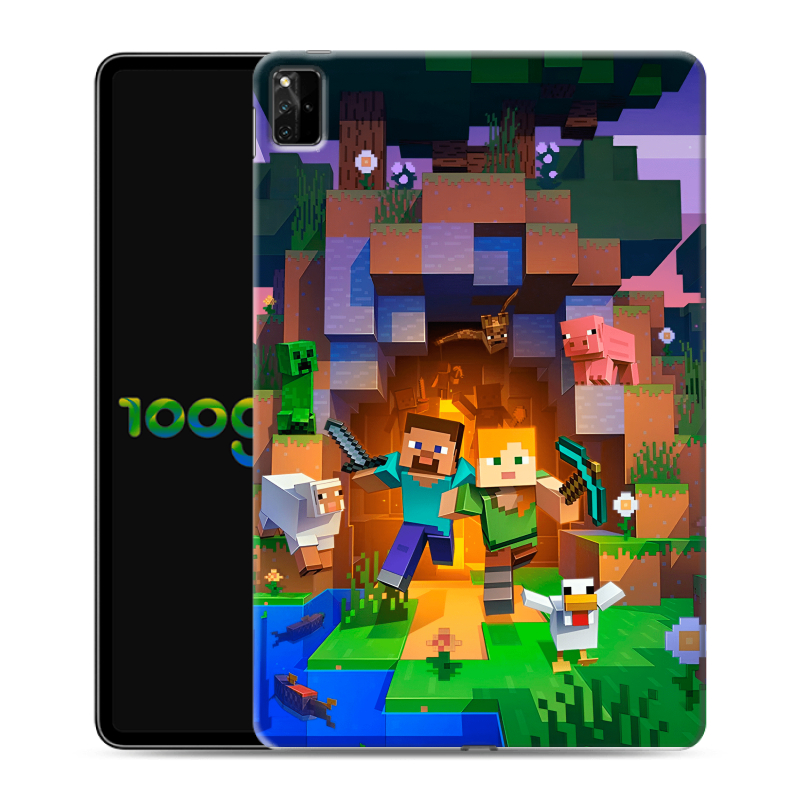 Силиконовый чехол на Huawei MatePad Pro 12.6 (2021) с принтом Майнкрафт Minecraft Силиконовый чехол на Huawei MatePad Pro 12.6 (2021) с принтом Майнкрафт Minecraft