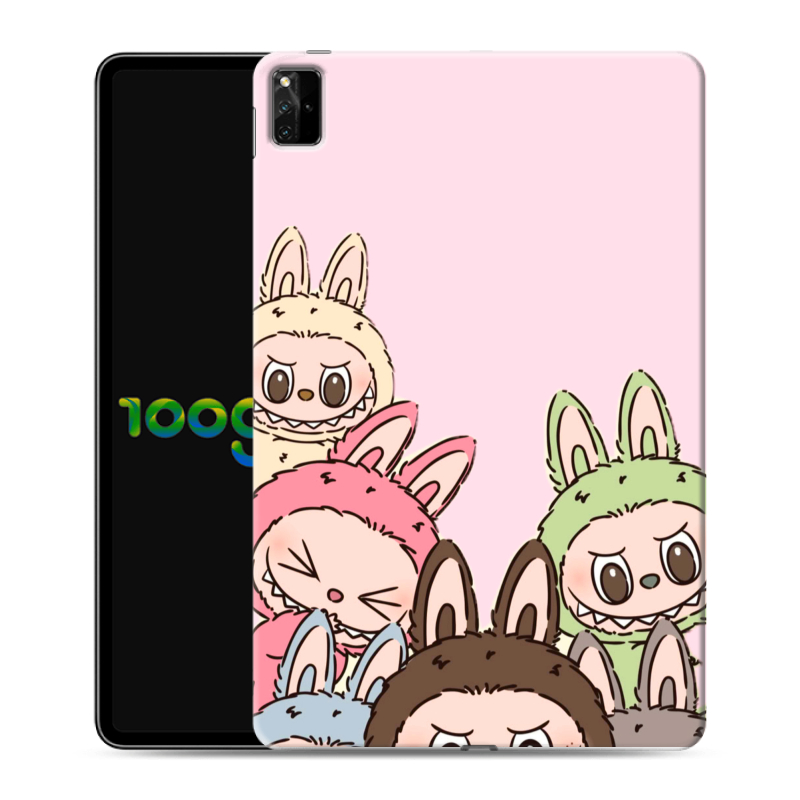 Силиконовый чехол на Huawei MatePad Pro 12.6 (2021) с принтом Лабубу Силиконовый чехол на Huawei MatePad Pro 12.6 (2021) с принтом Лабубу