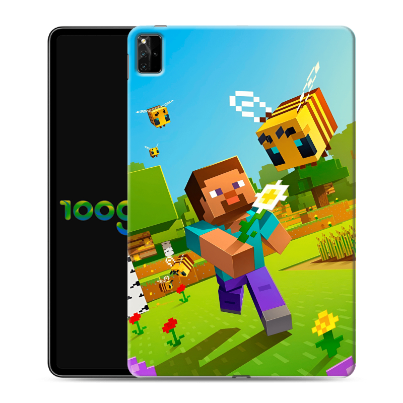 Силиконовый чехол на Huawei MatePad Pro 12.6 (2021) с принтом Майнкрафт Minecraft Силиконовый чехол на Huawei MatePad Pro 12.6 (2021) с принтом Майнкрафт Minecraft