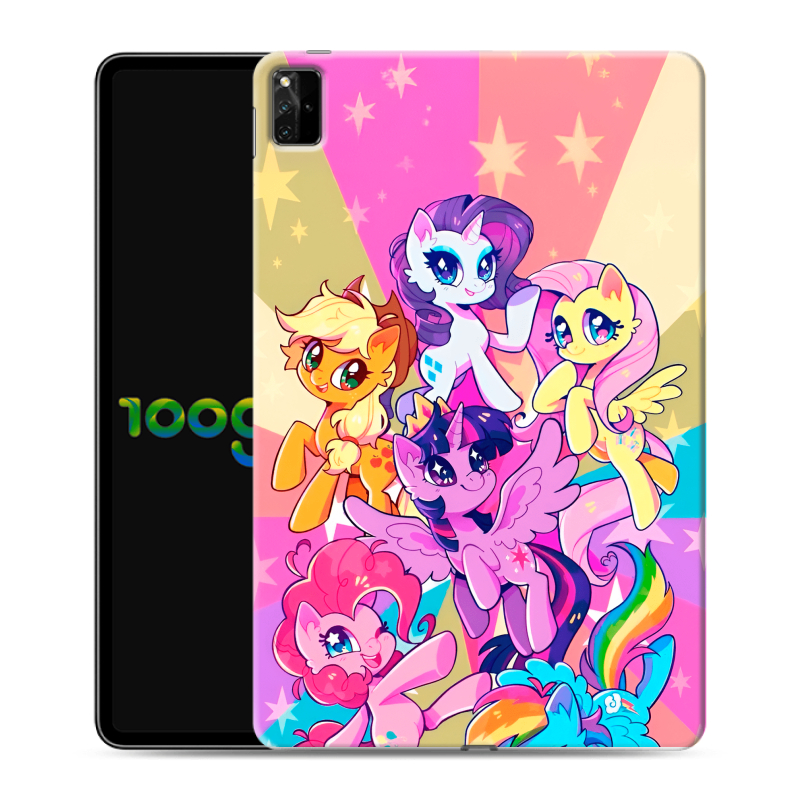 Силиконовый чехол на Huawei MatePad Pro 12.6 (2021) с принтом My little pony Дружба чудо Силиконовый чехол на Huawei MatePad Pro 12.6 (2021) с принтом My little pony Дружба чудо