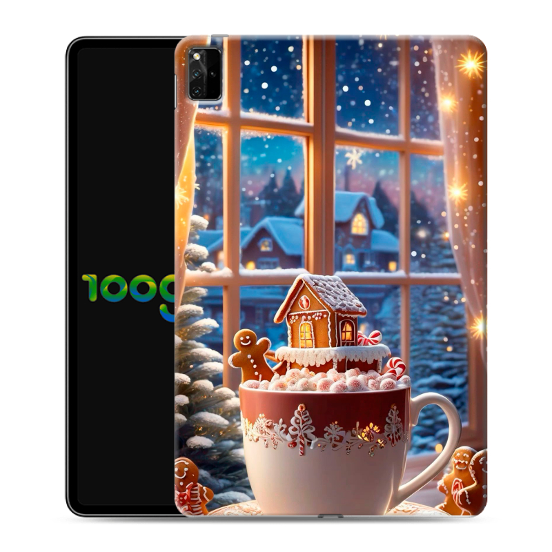 Силиконовый чехол на Huawei MatePad Pro 12.6 (2021) с принтом Новый год Силиконовый чехол на Huawei MatePad Pro 12.6 (2021) с принтом Новый год
