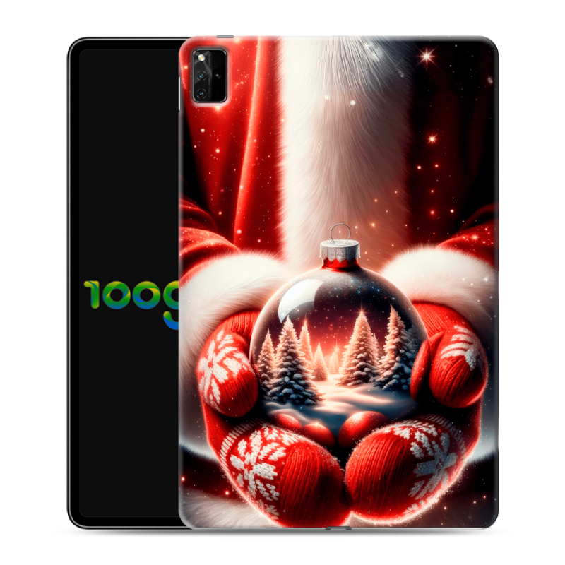 Силиконовый противоударный чехол на Huawei MatePad Pro 12.6 (2021) с принтом Новый год Силиконовый противоударный чехол на Huawei MatePad Pro 12.6 (2021) с принтом Новый год
